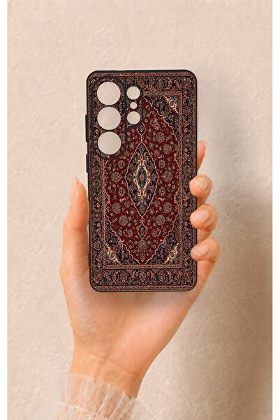 Vip Case Samsung S26 Ultra Uyumlu Acem Halı Desenli Silikon Kılıf