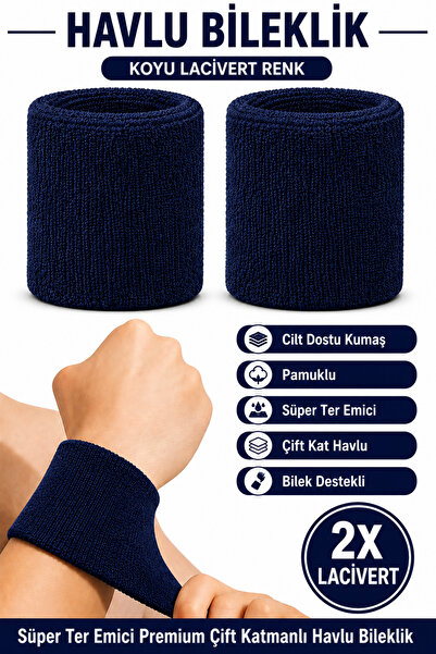 GAZELMANYA 2 Pcs Towel Wristbands Hand Wristbands Football Basketball Tennis ...