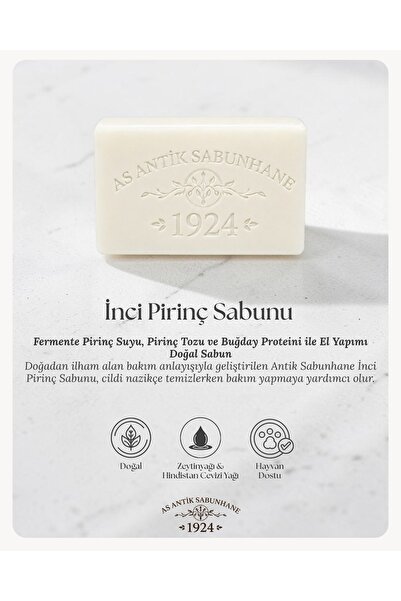 AS ANTİK SABUNHANE 1924 Pirinç Sabunu
