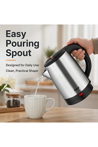 Generic Brand 2.5L Large Capacity Stainless Steel Electric Kettle, RAF Quick ...