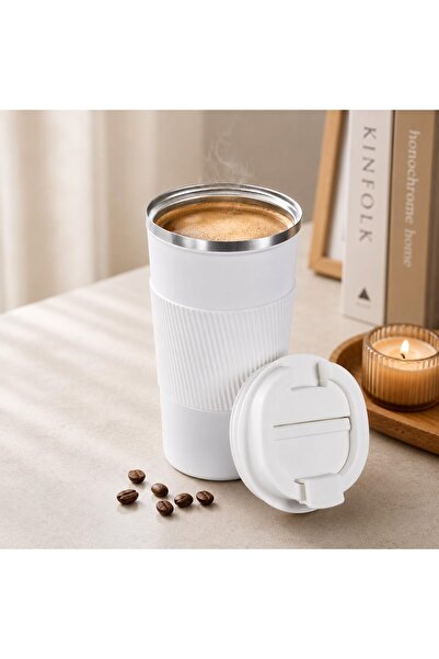 Taimi 510ML Insulated Stainless Steel Vacuum Bottle, Leakproof Lid, Double Wa...