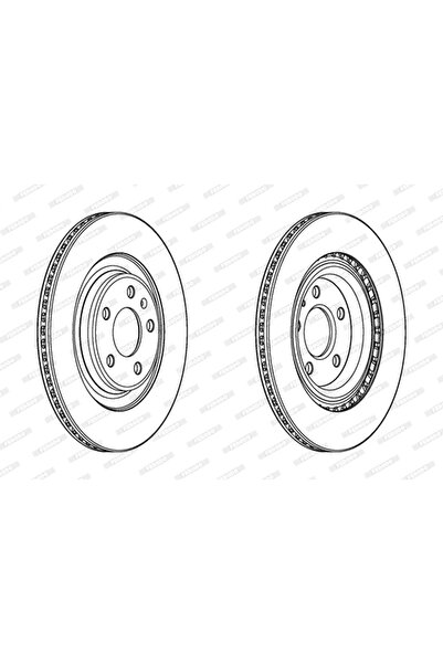 FERODO Set Discuri Frana Audi A5/A6 C7/A7 2007-2023