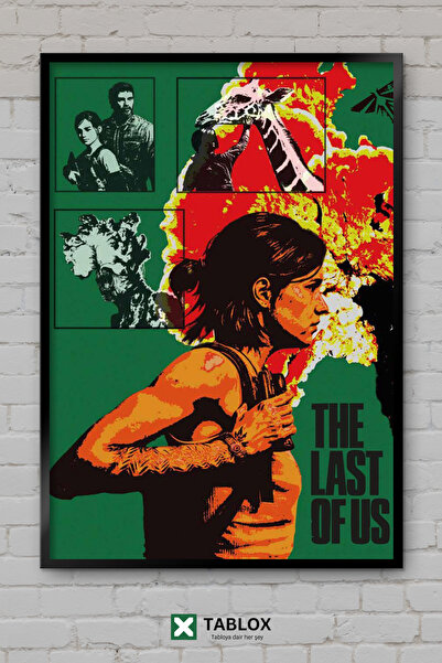 TABLOX The Last Of Us Apocalipse Zombie Game Tablou decorativ din MDF cu ramă...