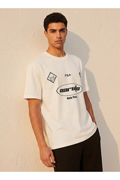 SP Characters Naruto Men Regular Fit Crew Neck Short Sleeves T-shirt