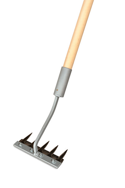 Devribell Timsah Çapa 17 cm Tırmıklı Ot Kesme ve Toplama El Çapası Saplı