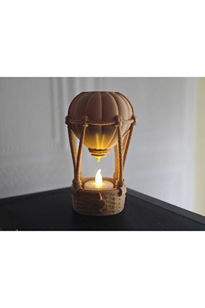Genel Markalar İkili Uçan balon Dekoratif Figürlü LED’li Tealight Mum