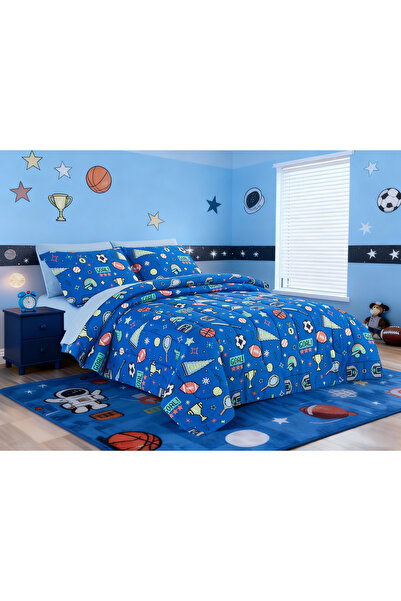 Bee Home Single and Twin Size Duvet Set, 7 Pieces