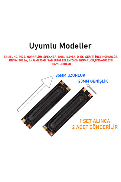 OEM SAMSUNG İNCE HOPARLÖR SPEAKER, BN96-16798A, D, ES, SERİSİ İNCE HOPARLÖR, ...