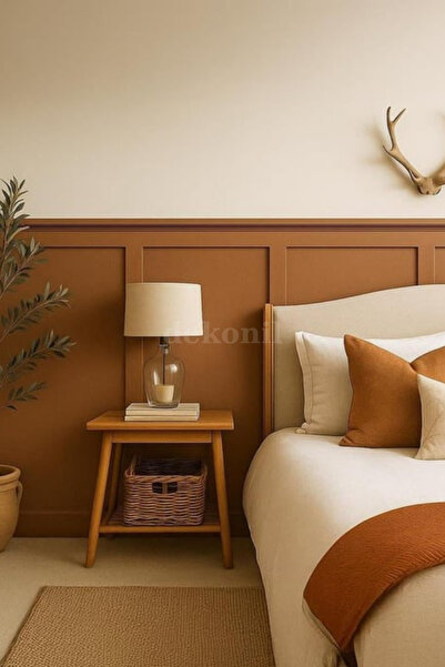 Dekonil İskandinav Dekoratif MDF Duvar Çıtası Boyanabilir Ham MDF 6x100 - 4 Adet