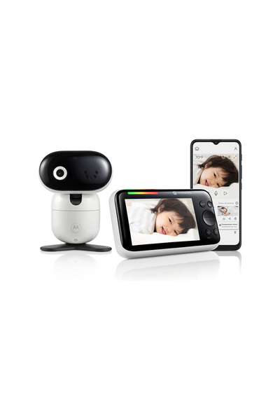 Motorola Monitor video pentru bebeluși Nursery PIP1500, ecran de 5 inch, comu...