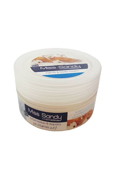 OEM MISS SANDY ΚΡΕΜΑ ΧΕΡΙΩΝ ΚΑΙ ΣΩΜΑΤΟΣ 200ml - (ΒΙΤΑΜΙΝΕΣ A, E, F)