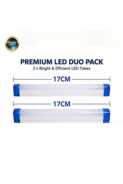 Primo Plus 17 cm Slim LED Light Bar Set (2-Pack)