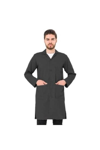 ayışığı Erkek Önlük | Eczacı, Öğretmen, Doktor, Toz Tutmayan Kumaş, Kuşaklı, 3 Cepli, Hafif ve Dayanıklı İş