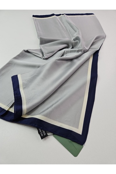 tomrisboutique Luxury Voile Silk Shawl Hijab Foulard Scarf Shawl Plain Patter...