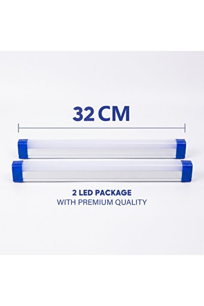 Primo Plus 32 cm Slim LED Light Bar Set (2-Pack)