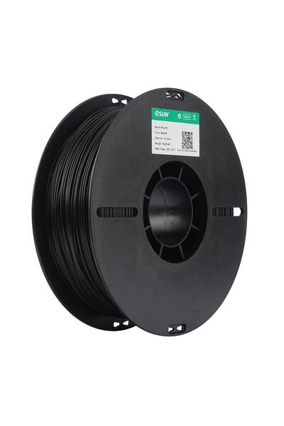 eSun Pla+Hs Siyah Filament 1.75mm 1kg Plastik Makara Yüksek Hızlı