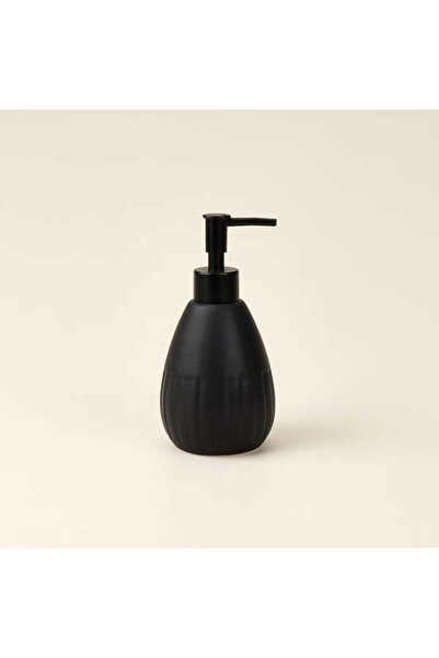 Evidea Bath Matte Liquid Soap Dispenser - Black - 400 ml
