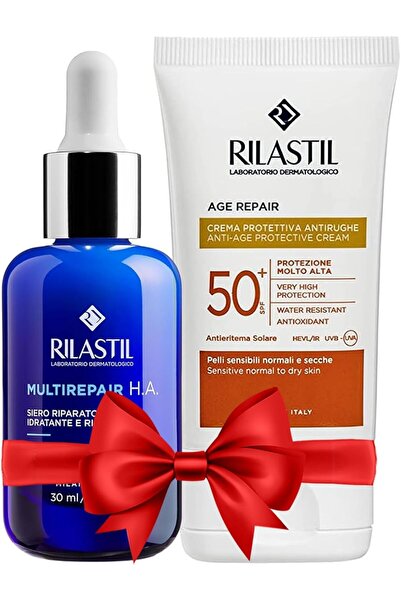 Rilastil مالتريبير ه.أ. سيروم ديتوكس للوجه 30 مل + واقي شمسي مضاد للشيخوخة بع...