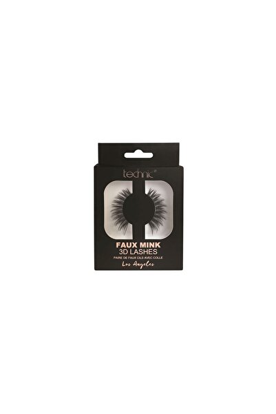 TECHNIC Gene False 3D Faux Mink Los Angeles cu Adeziv Inclus – Volum Intens ș...