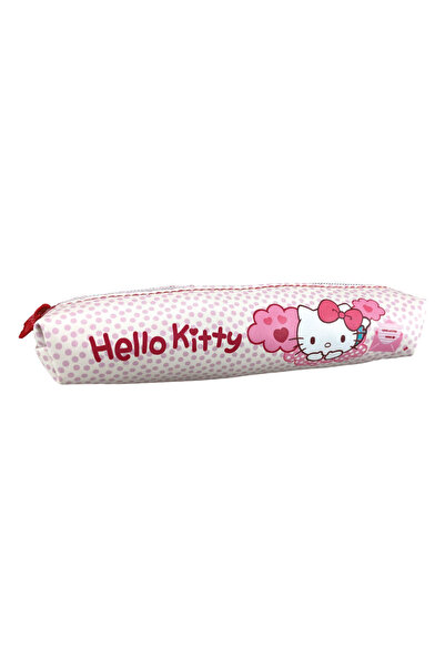 Hello Kitty Μπεζ κασετίνα σε σχήμα καρδιάς 21 εκ.