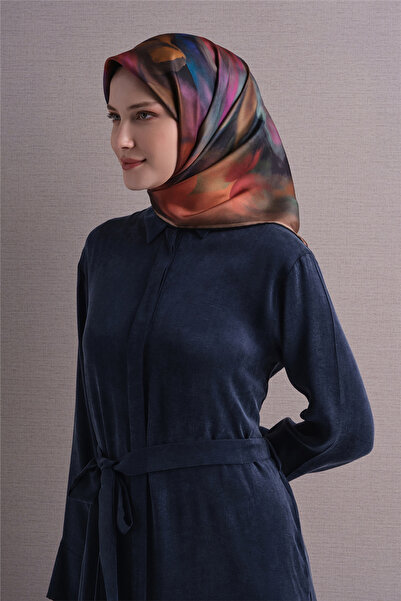 Armine Pure Silk Twill Scarf 9603D 01