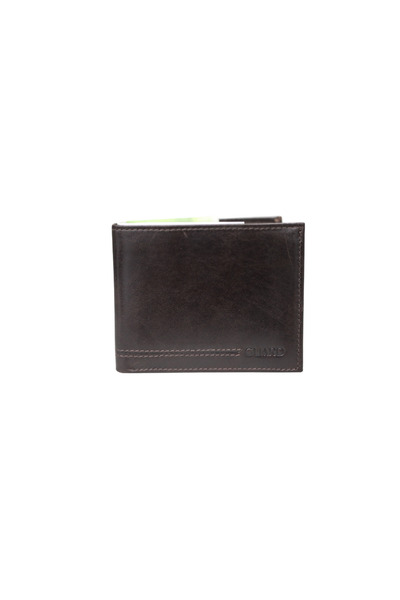 Çıkrık Guard Brown Temi Leather Men's Wallet