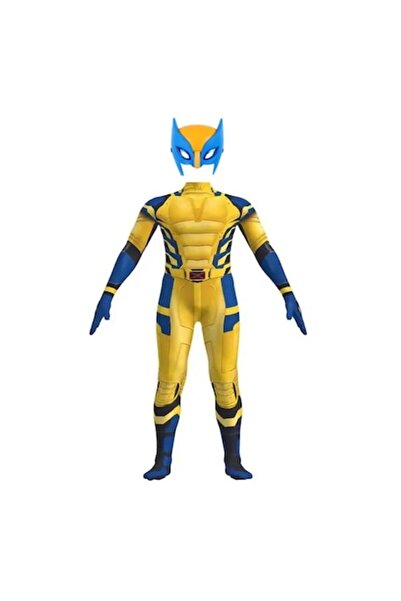 Funny Party Shop Costum de carnaval pentru copii Wolverine, cu mască inclusă,...