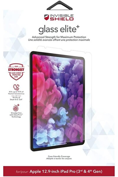 Zagg Screen Protection InvisibleShield Glass Elite+ Apple 12.9" iPad Pro