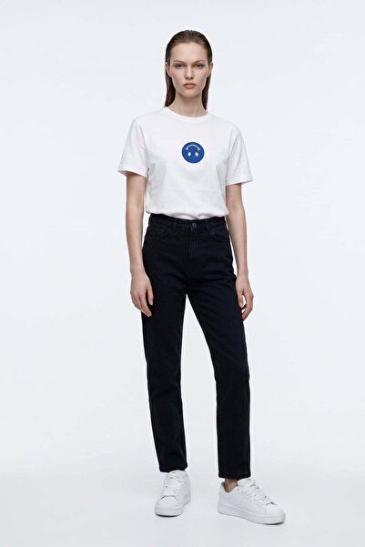 HAKKE Women's Mom Fit Jean Pants