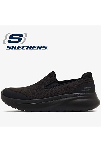 SKECHERS حذاء رياضي Go Walk Arch Fit N-Joy 125841 للجنسين باللون الأسود