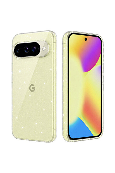 Techsuit Husă pentru Google Pixel 10, Seria SparkleSkin, transparentă - trans...