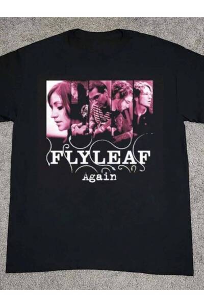 9TAY قميص جديد بأكمام قصيرة من Flyleaf Band Again Member مقاس S إلى 5XL