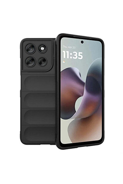 Techsuit Husă pentru Motorola Moto G56, Magic Shield, negru - negru
