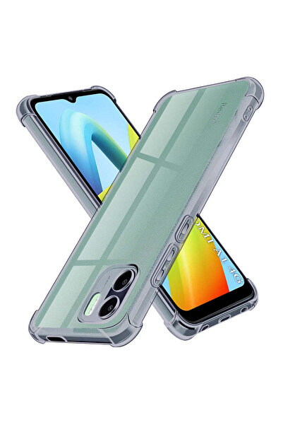 Techsuit Husă pentru Xiaomi Redmi A1, din silicon transparent, rezistentă la ...