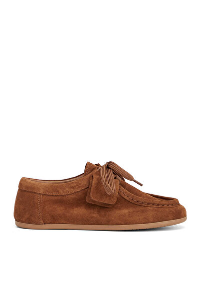 Tergan Taba Hakiki Deri Kadın Loafer - K26I1AY68668-K59