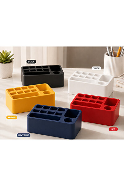 MYE TEKNOLOJİ 3D Printing Desktop Organizer Multi-Compartment Pen Holder and ...