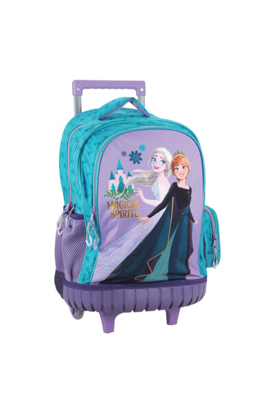 Disney Frozen Disney Regatul de gheață Modern Magic ghiozdan școlar cu roți p...
