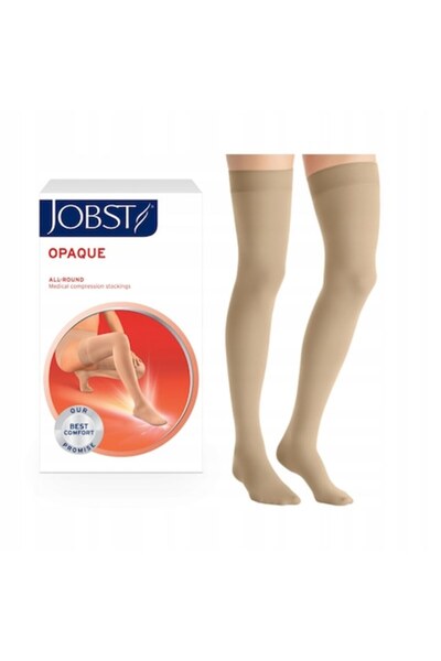 JOBST Ciorapi compresivi OPAQUE, CCL1, Mărimea 4, autoportanți