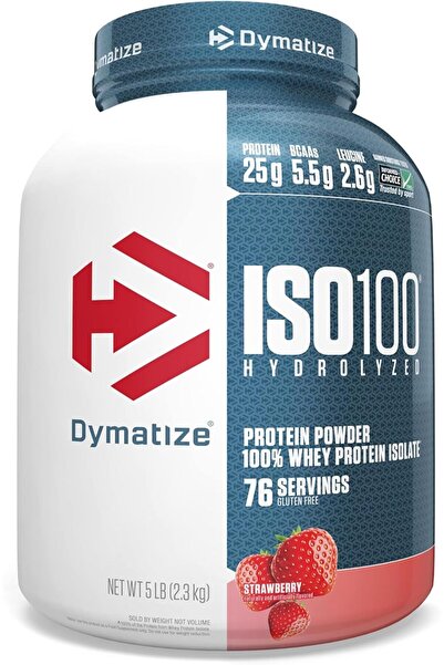 Dymatize آيزو 100 - فراولة - 5 أرطال