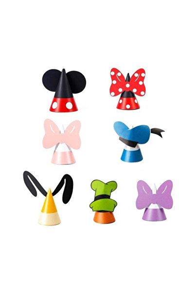 MissTiara 7-Piece Cute Handmade Baby Birthday Hat