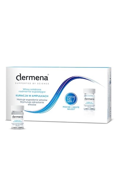 Dermena tratament pentru căderea părului, 15 fiole, 5ml