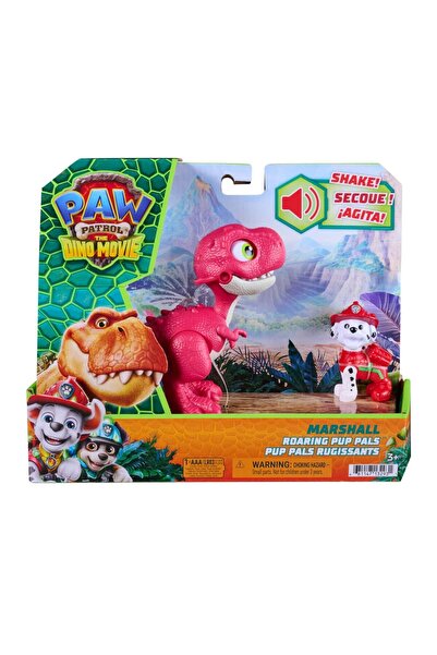 PAW PATROL Set dinozaur cu figurina, Paw Patrol, Roaring Pup Pals, Marshall, ...