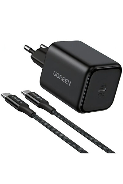 Ugreen Încărcător de perete X524 (65054) - cu cablu Type-C inclus, USB-C, GaN...