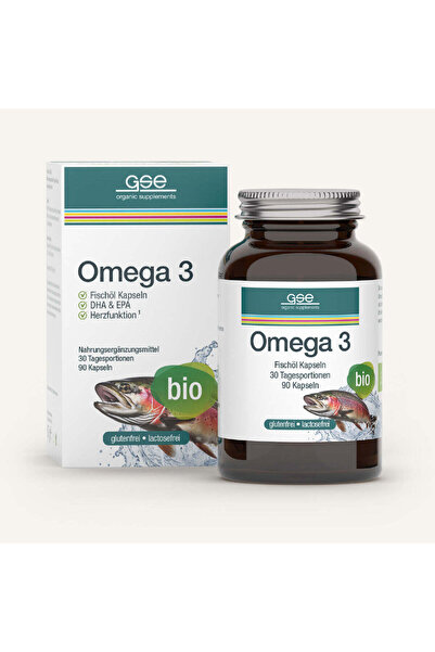 GSE Capsule de ulei de pește Omega 3 (Bio)
