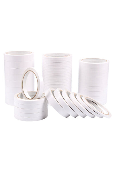 Choice1 1cm x 4.5m-20 Roll YITAPE 20 Rolls Strong Double Sided Tape 5mm*4.5M ...