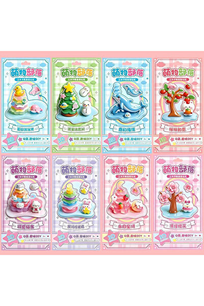 Choice1 Random Style 4PCS 1/4Pcs Colorful 3D Crystal Stacking Stickers, Cute ...