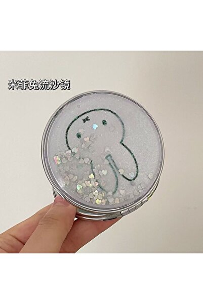 Choice Folding mirror-A New Miffy Rabbit Mirror High Color Value Cartoon Prin...