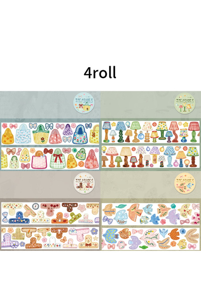 Choice شريط لاصق مقطوع بالقالب من سلسلة Mr.Paper Kwai Small Item Series S3090...