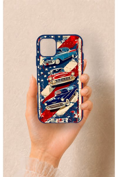 Vip Case حافظة سيليكون متوافقة مع هاتف iPhone 11 بنمط شيفروليه الأمريكي