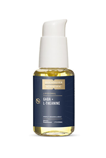 Quicksilver Scientific Amino Asit Liposomal GABA + L Theanine, Calm Calm, Str...